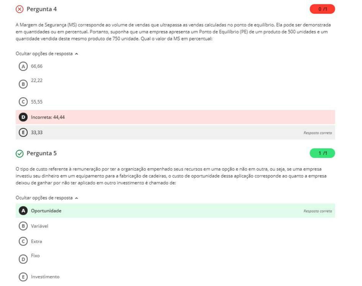 23236 7 - Análise De Custos - 20202 A-Avaliação On-Line 2 (AOL 2 ...