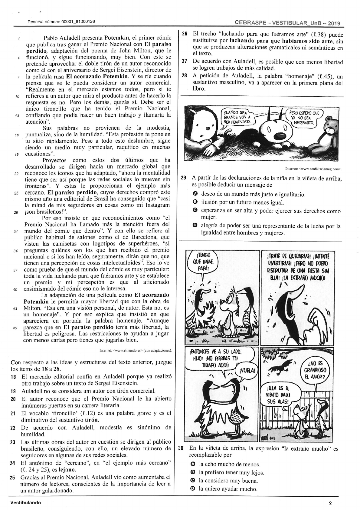Provas Antigas Vestibular Unb - ZULEDU