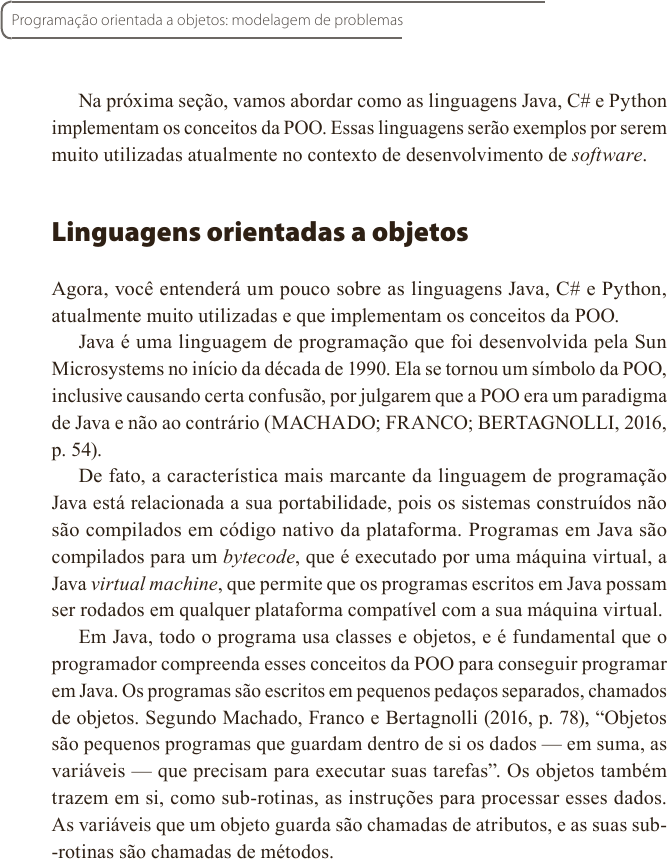 Livro - Programacao Orientada A Objetos1, PDF, Linguagem de programação