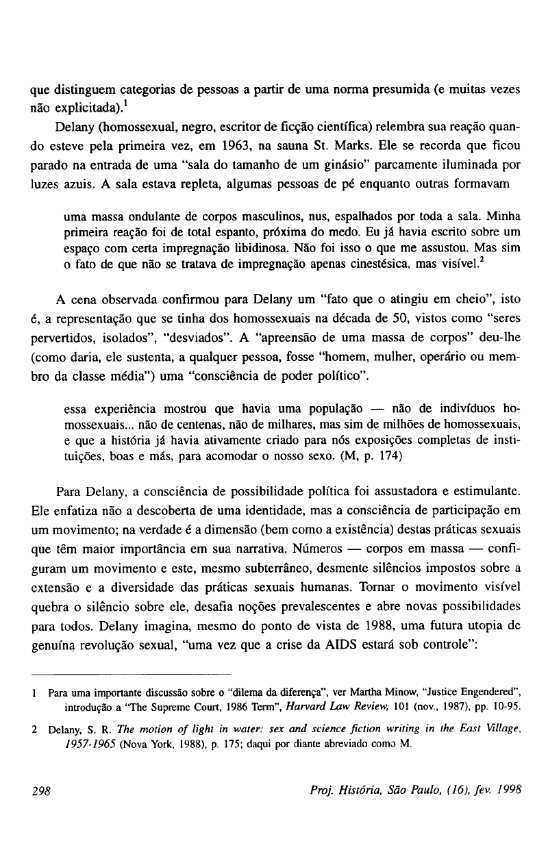 a invisibilidade da experiencia JOAN SCOTT Pedagogia