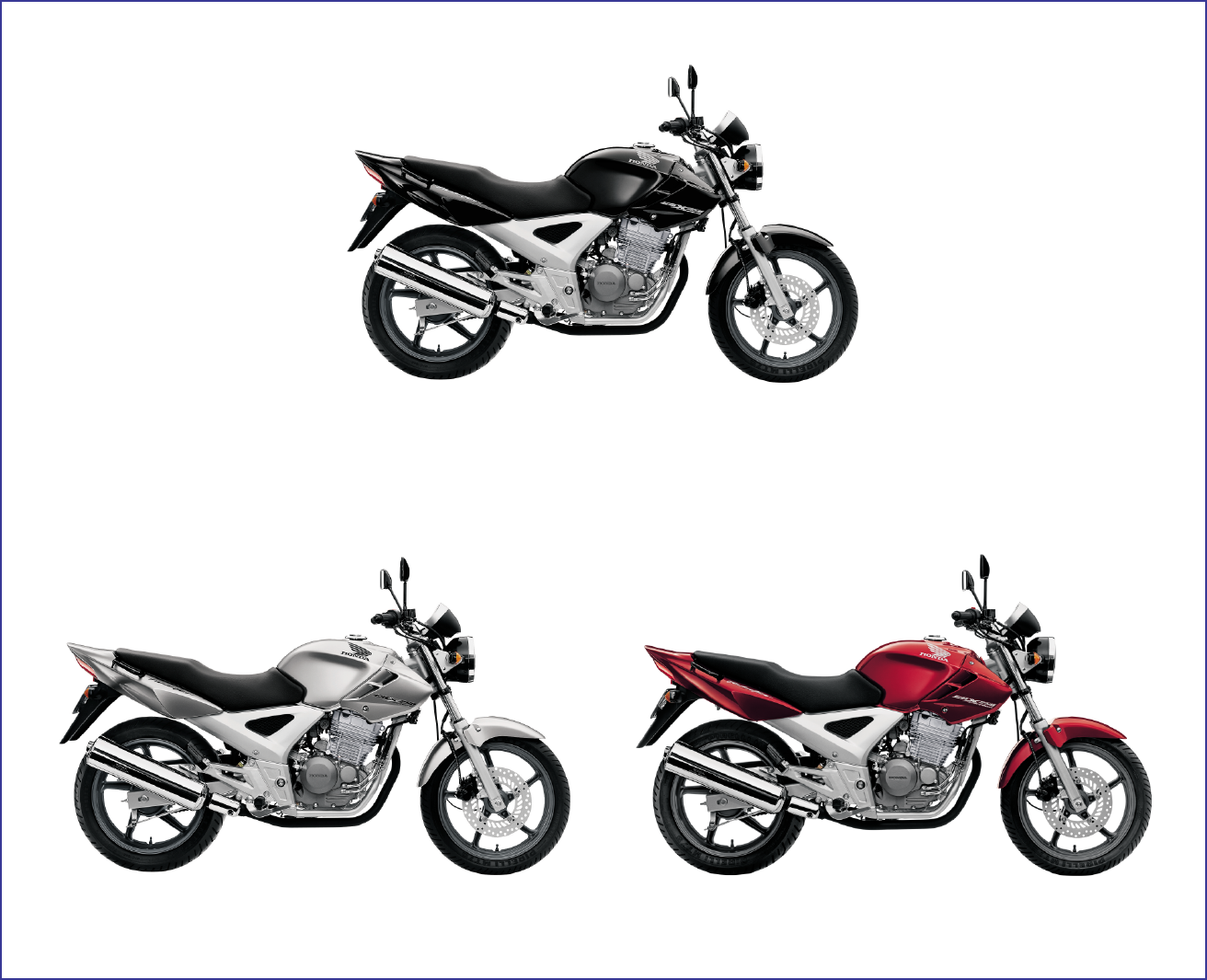 Moto Honda CBX 250 Twister 2008 Motos - Denty Motos