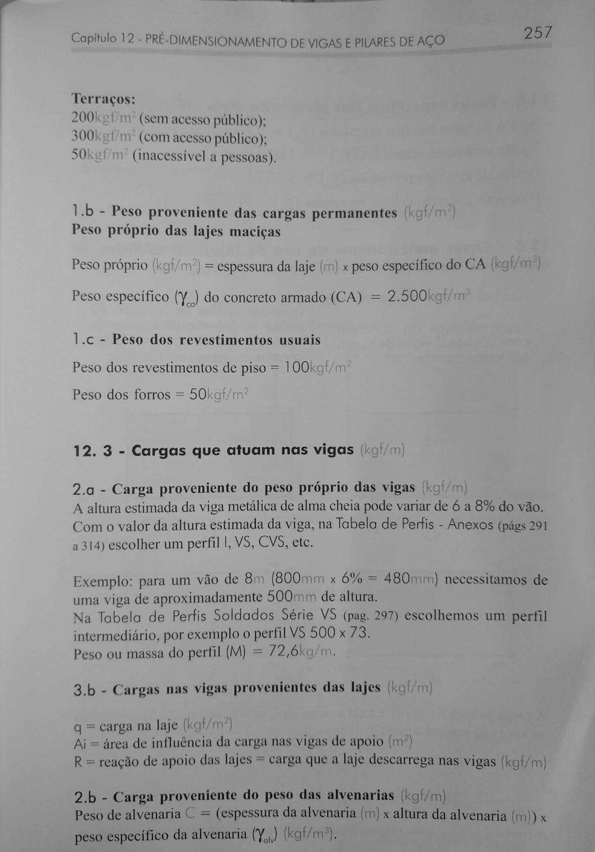 PrÉ Dimensionamento De Vigas Em AÇo Resistência Dos Materiais Ii