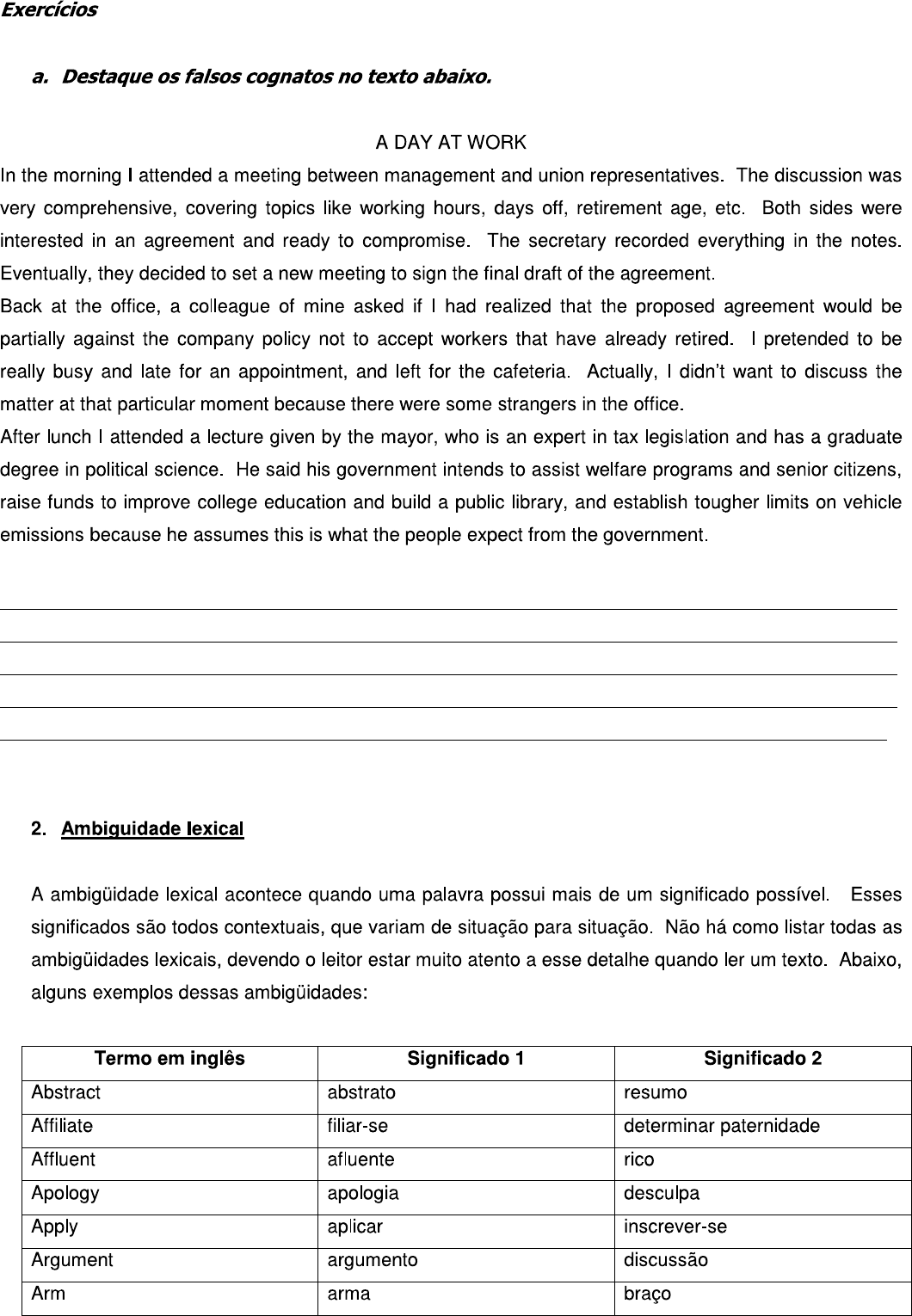 Tecla SAP - Página 206 de 465 - Dicas de inglês, falsos cognatos, gírias,  expressões, erros comuns etc.