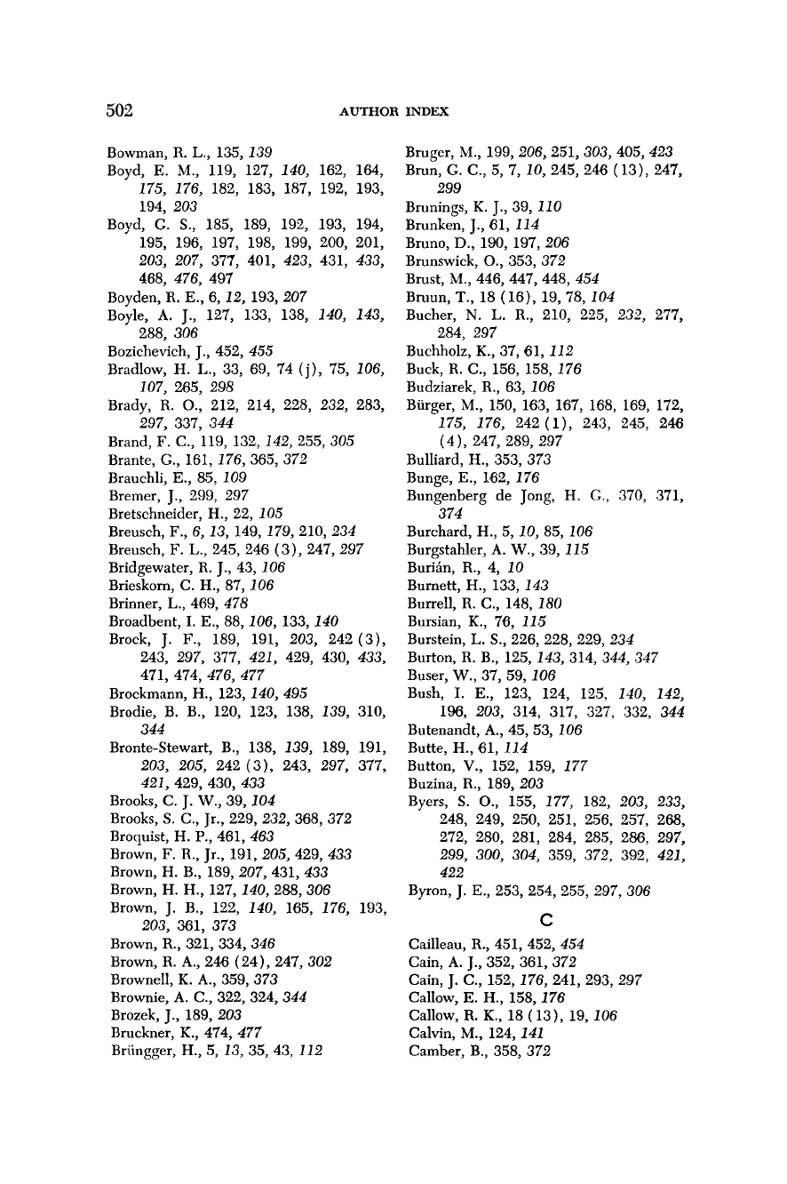 Author Index 1958 Cholesterol Leitura