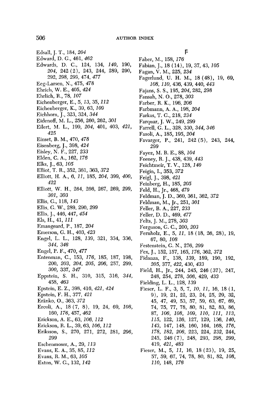 Author Index 1958 Cholesterol Leitura