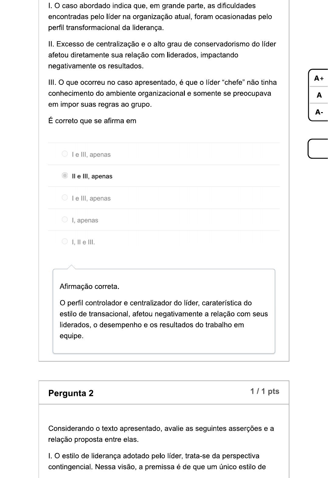 Ao1 Core Curriculum Liderança Gestão De Equipes E Comportamento Organizacional Gestão De 0776