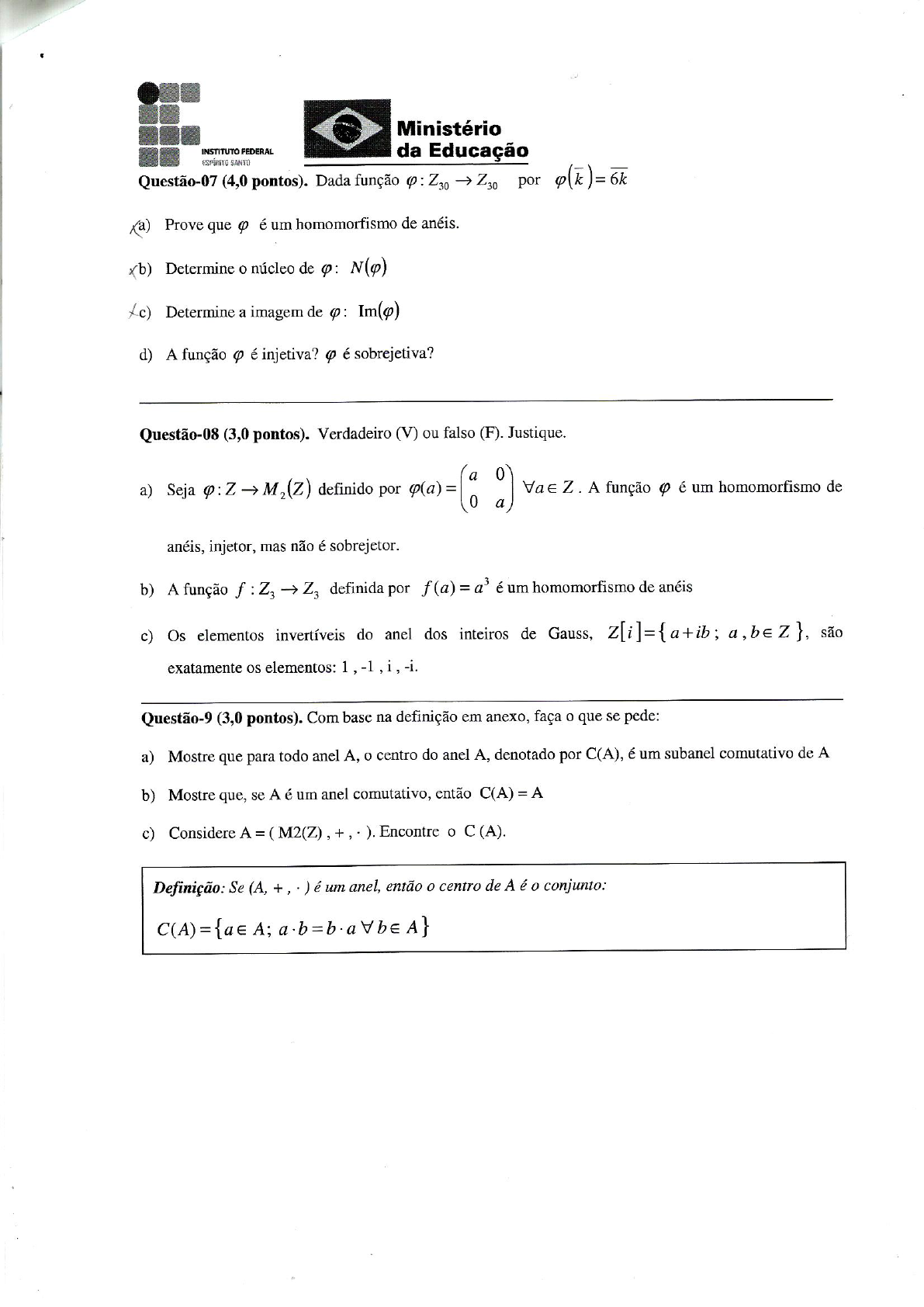 P1p2 Algebra - Álgebra