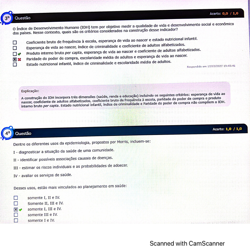 Simulado Av1 Fundamentos Da Epidemiologia E Estatística Fundamentos De Estatística E 4689