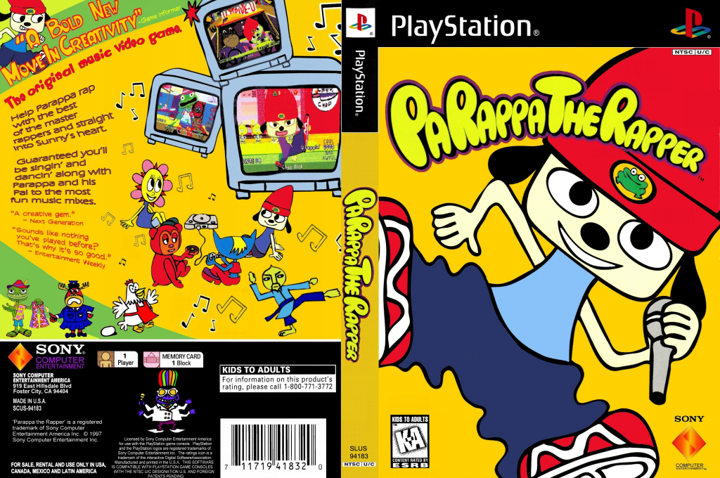 PARAPPA THE RAPPER - (NTSC-U)