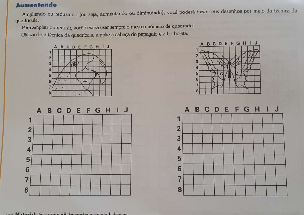 T cnica da quadricula artes visuais