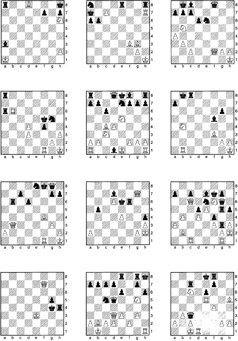 CHAPTER 13 ZUGZWANG/STALEMATE Diagram 403 - Black draws this