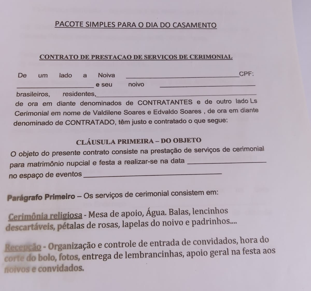 Aprender Sobre 45 Imagem Modelo De Contrato De Eventos Vn 7093