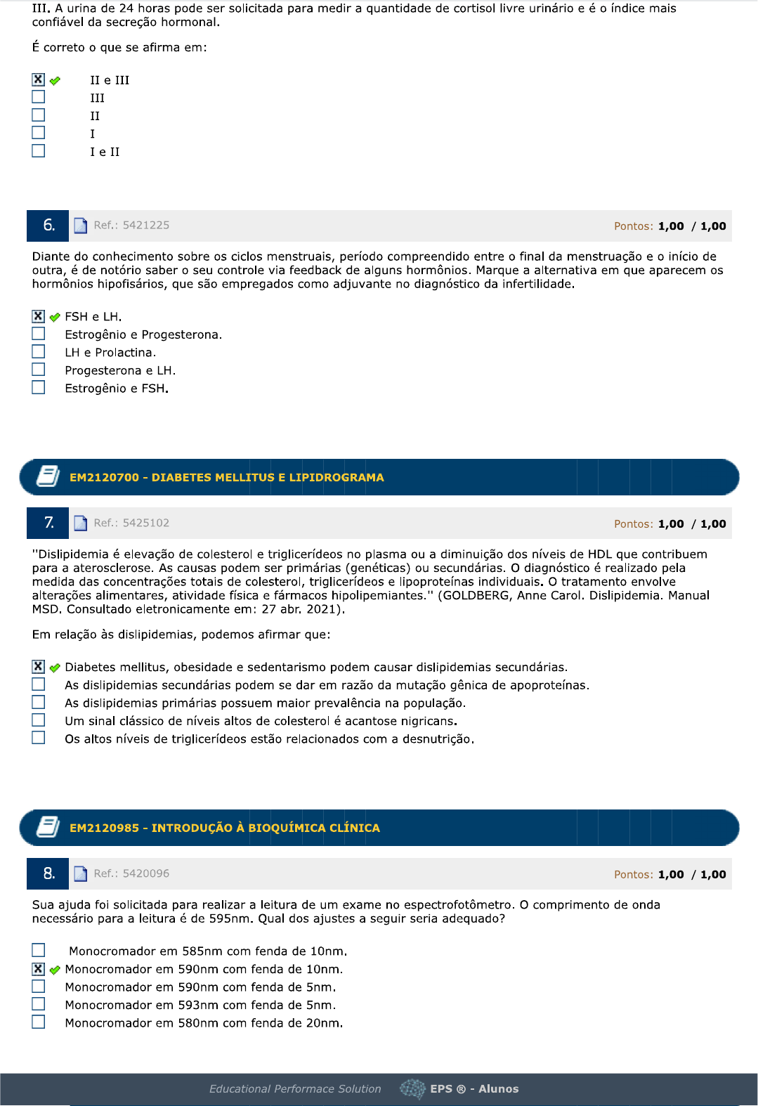 Imunologia E Bioquímica Clínica Prova - Imunologia Geral E Clínica