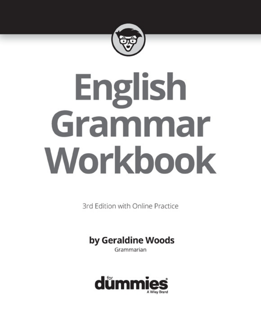 English Grammar Workbook For Dummies Pdf