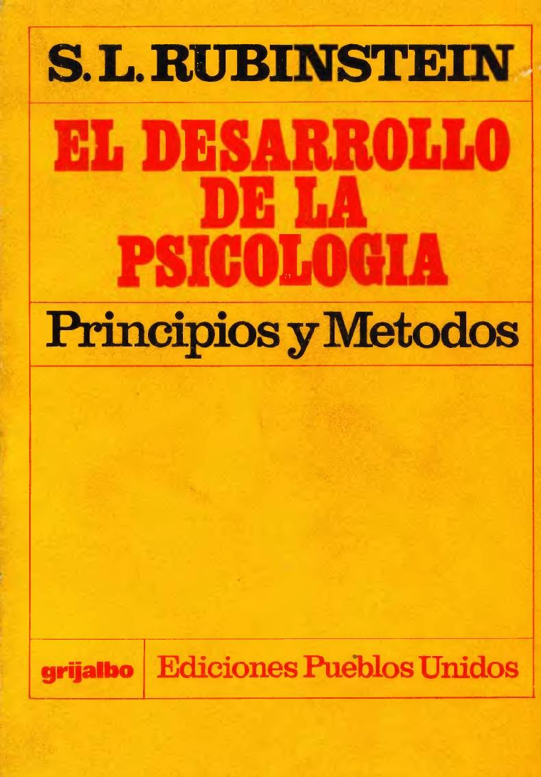 Principios de Psicologia General-Rubinstein