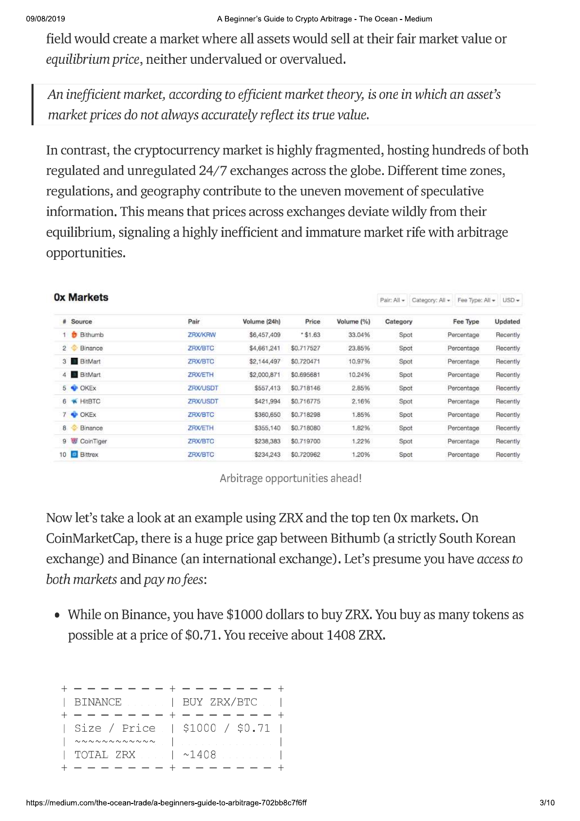 A Beginner S Guide To Crypto Arbitrage - Algoritmos