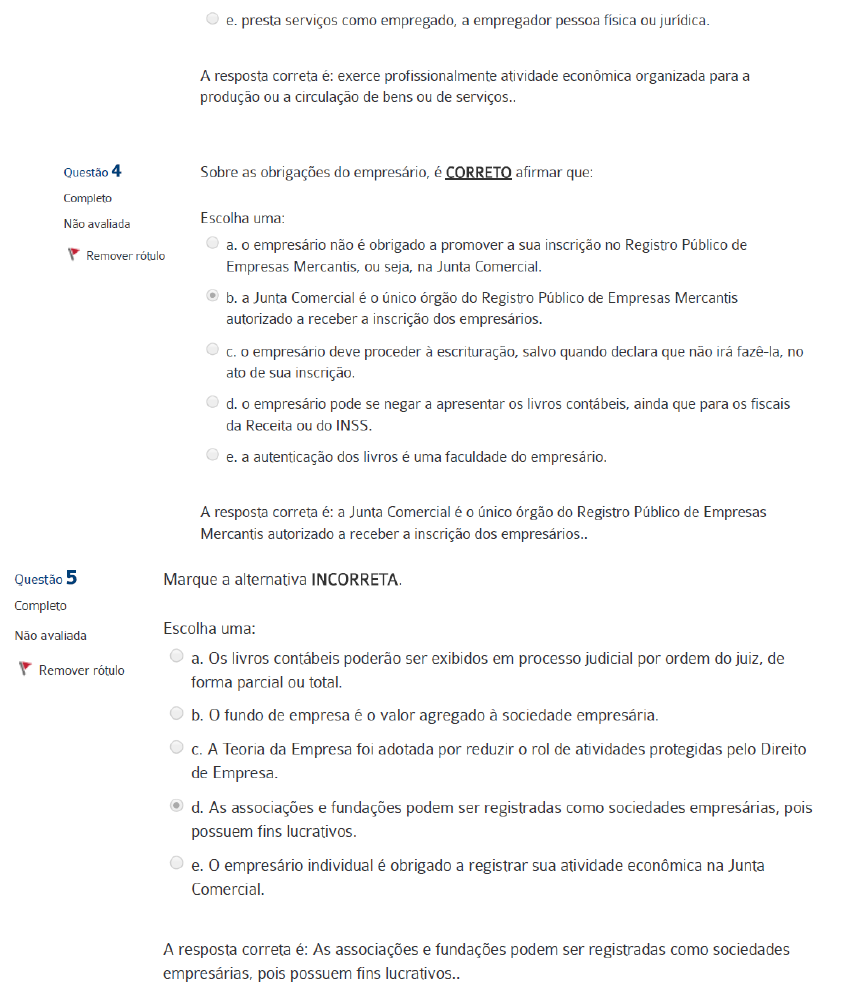 DIREITO EMPRESARIAL - Direito Empresarial I