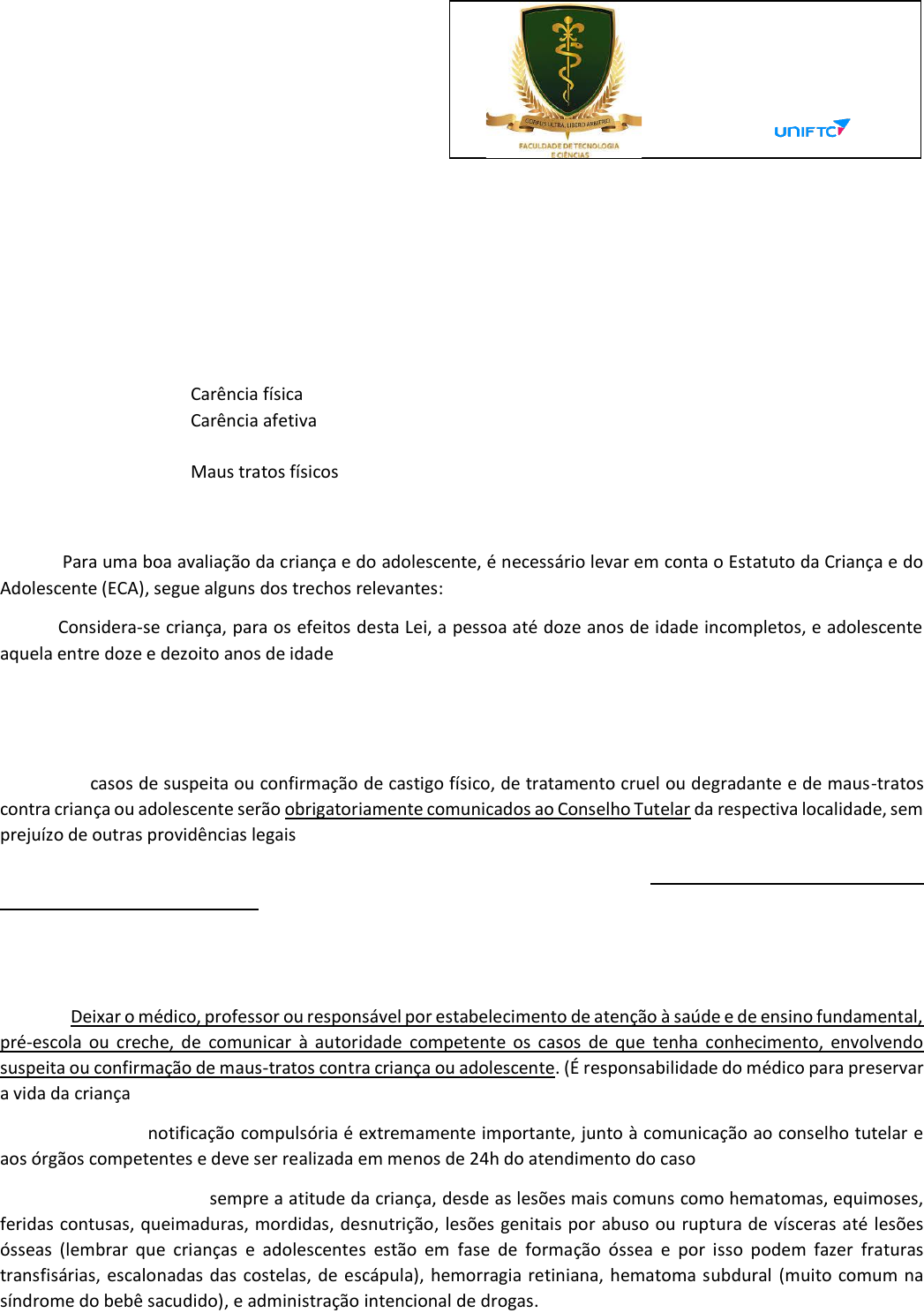 Nudez, castigos corporais e violência: (algumas) curiosidades