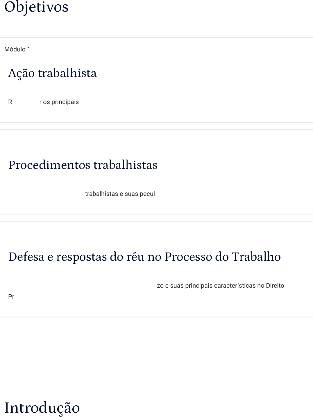 Comentários quanto aos efeitos da revelia com o advento da reforma  trabalhista