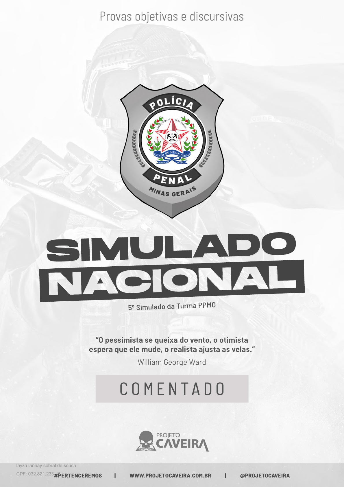 1o Simulado PP Regras Dos Sinais, PDF, Teoria dos Números