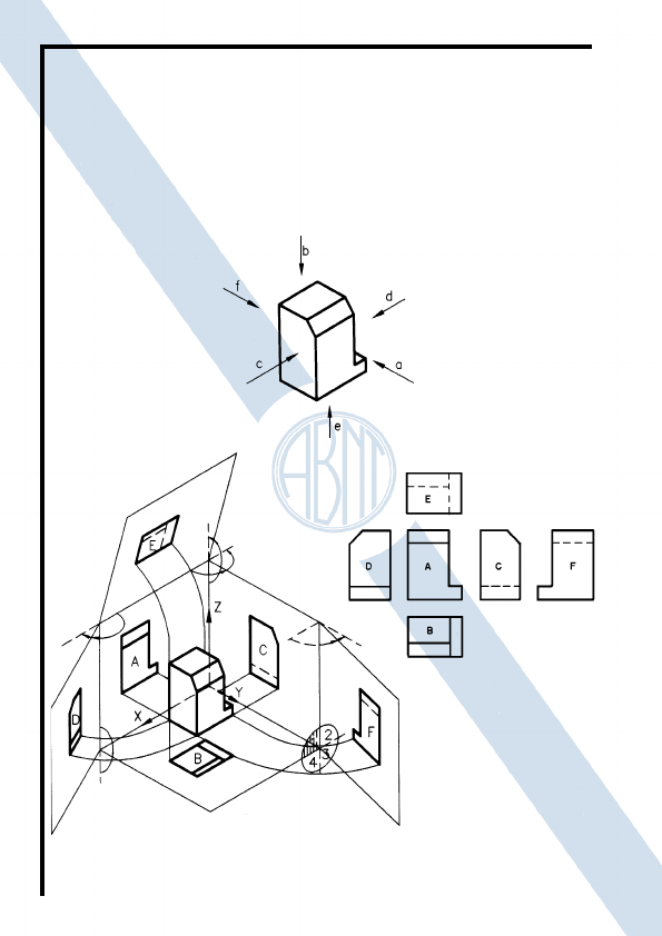 Nbr 10067 Princípios Gerais De Representação Em Desenho Geometria Grafica I 4166