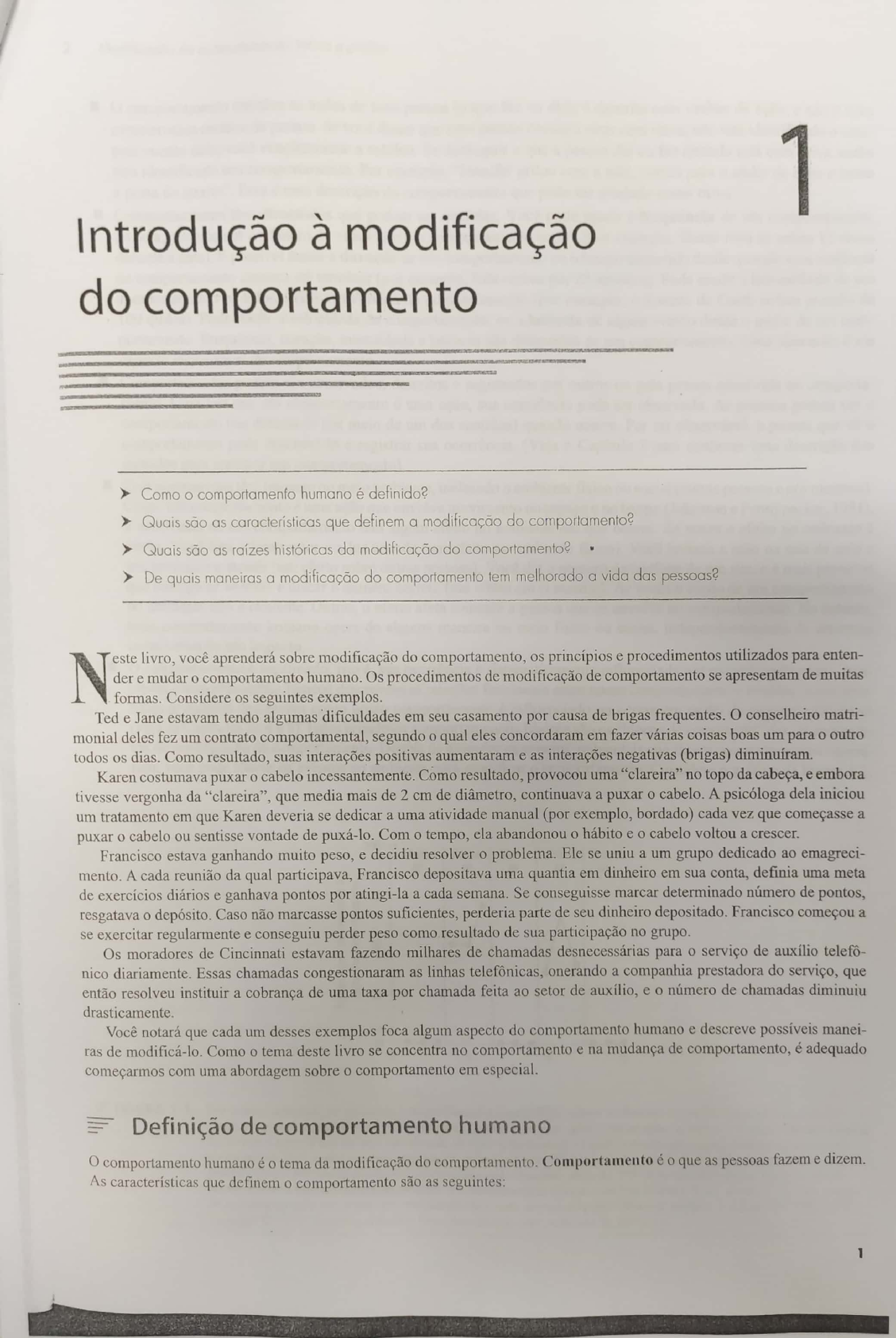 Modificacao Do Comportamento - Teoria E Pratica - Cengage