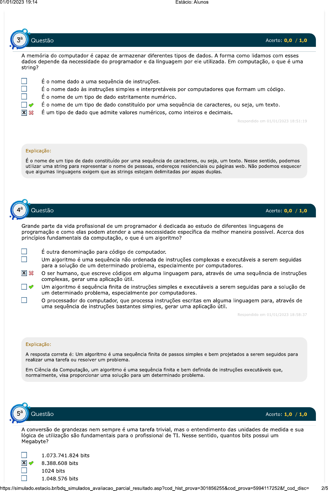 Simulado Pensamento Computacional Av1 - Computacional