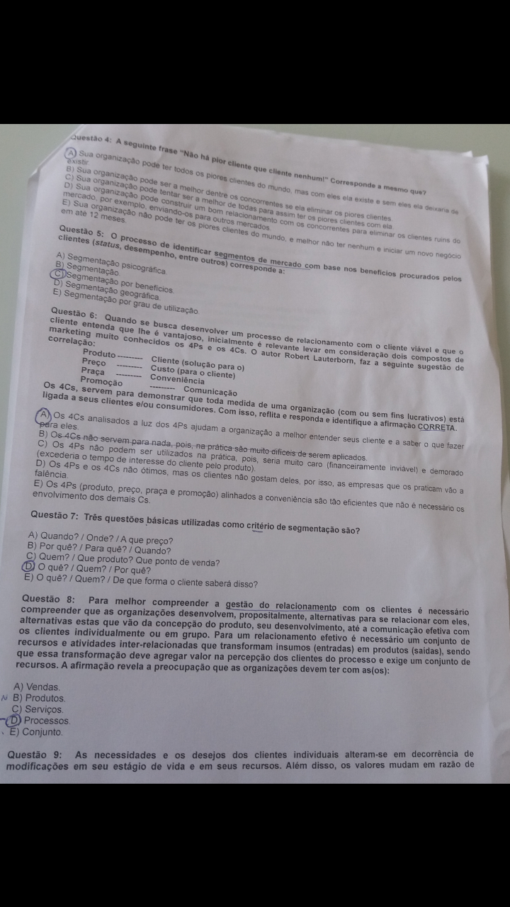 Bimestre Depend Ncia Adapta O Unip Administra O Do Relacionamento Com O Cliente