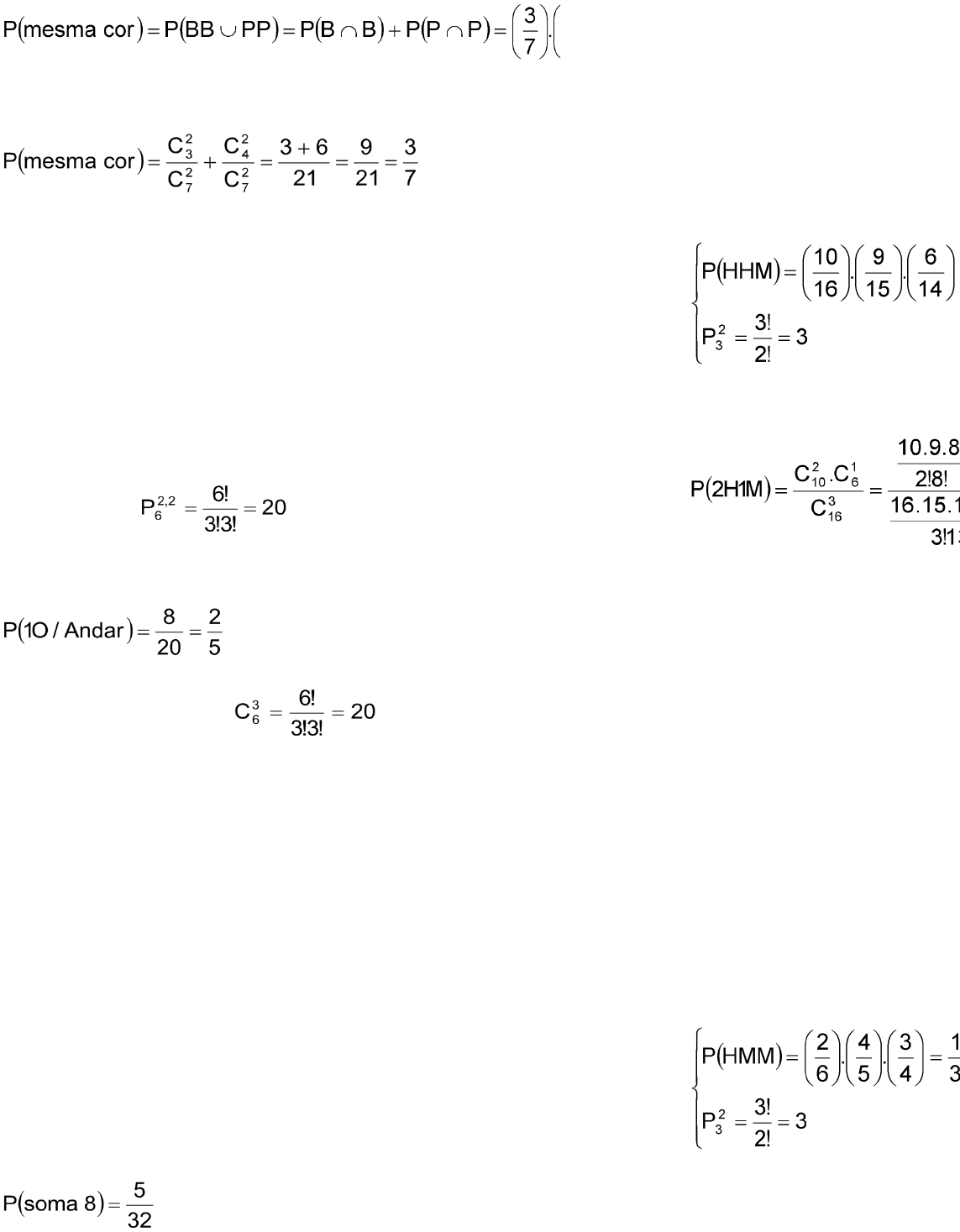 Grátis: Revisao Probabilidade - Material Claro e Objetivo em PDF para  Estudo Rápido