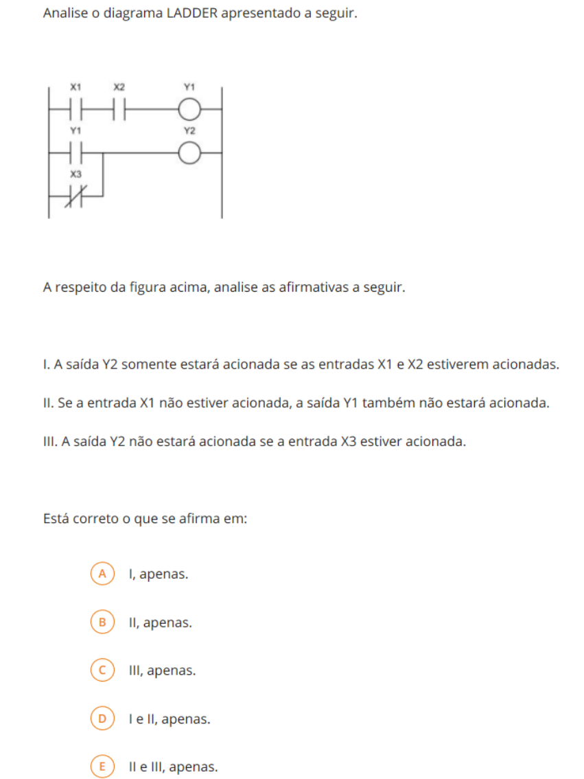 Exercícios Ladder Automação
