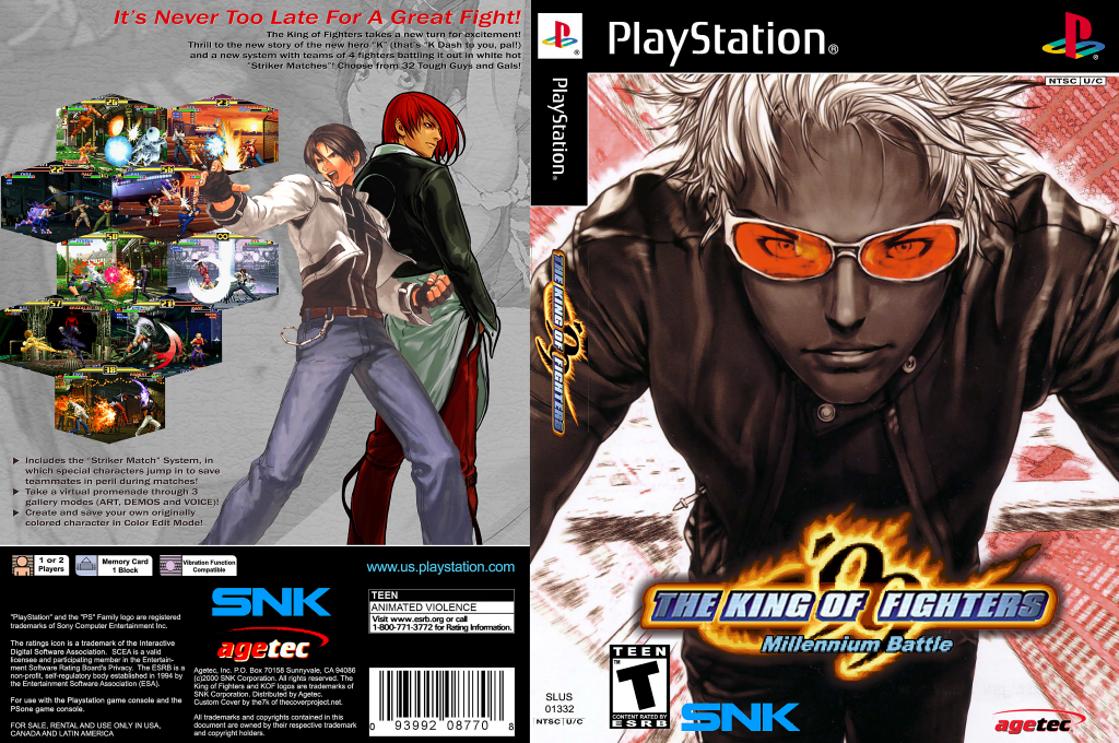 Game The King Of Fighters 99 - PS2