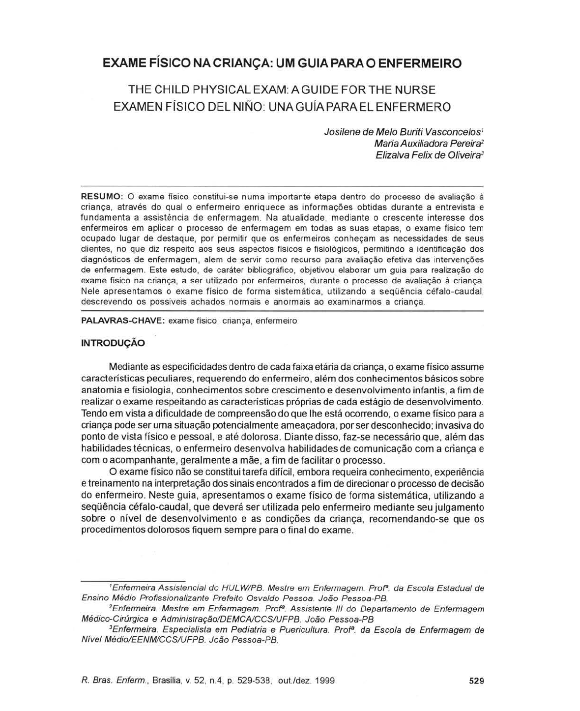 Anamnese e Exame Físico do Neonato - Apostila de exame físico do  recém-nascido