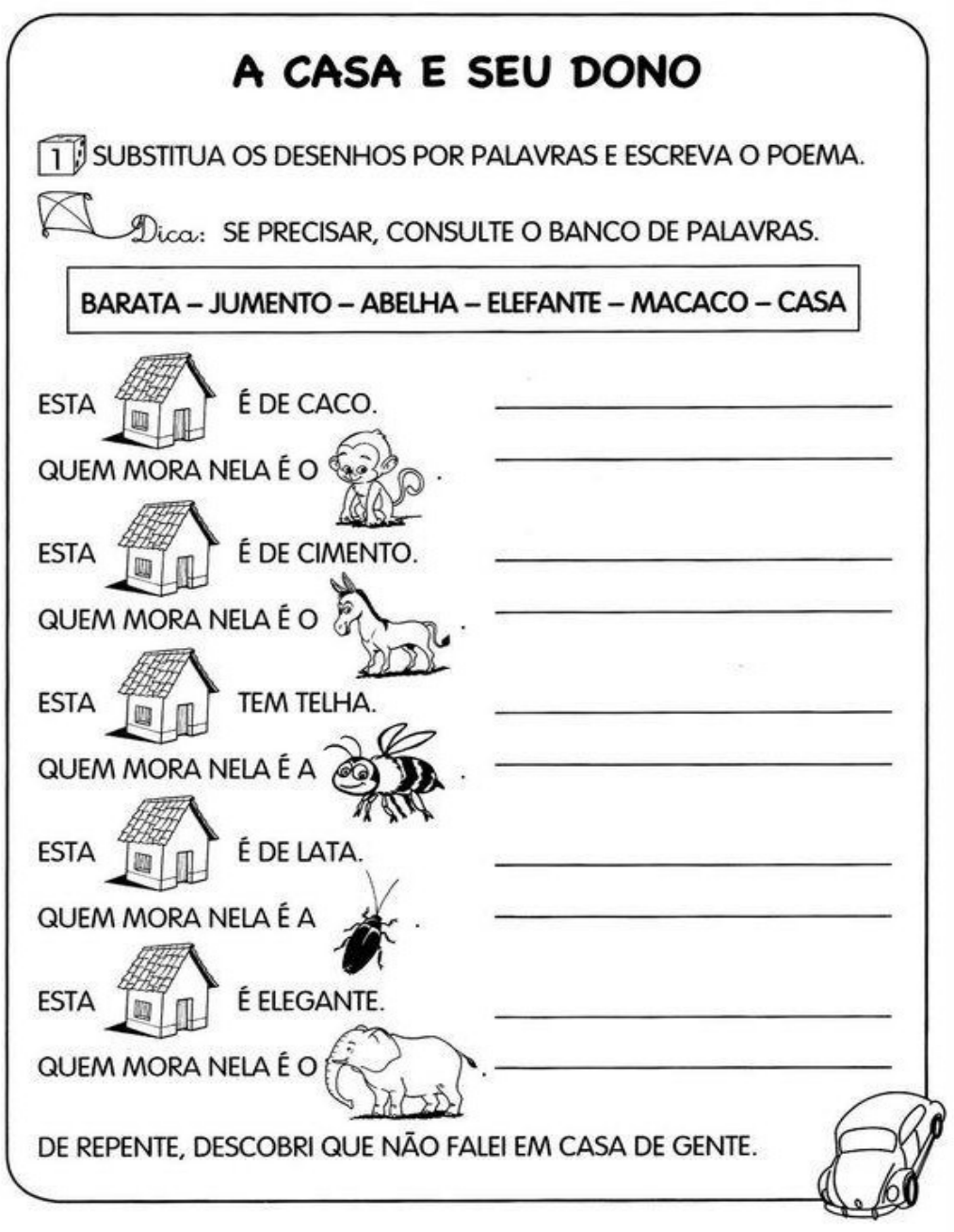 6 Atividades de Alfabetização 08 a 10-06 - Português