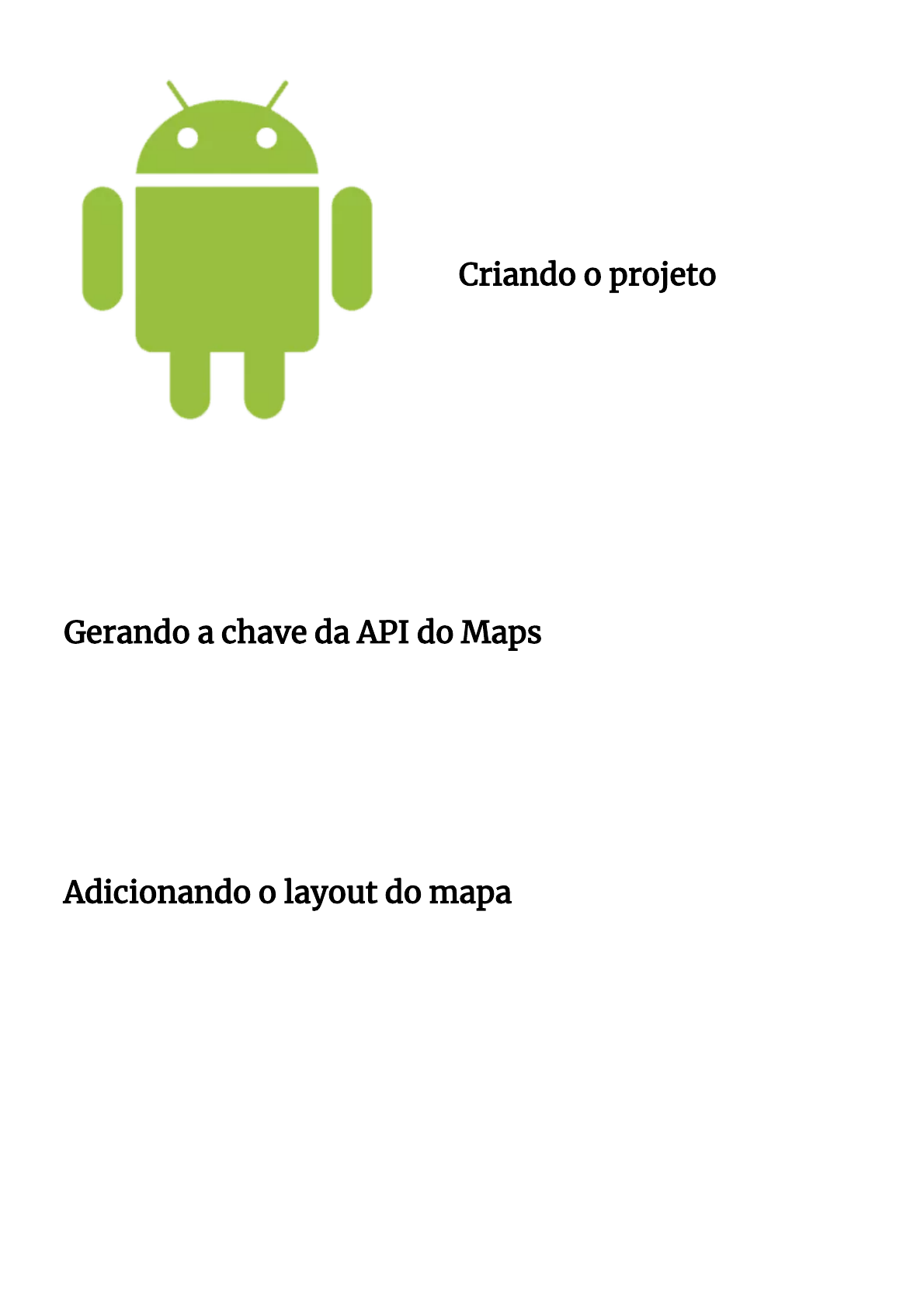 Google Maps API – Parte 2 – Começando!