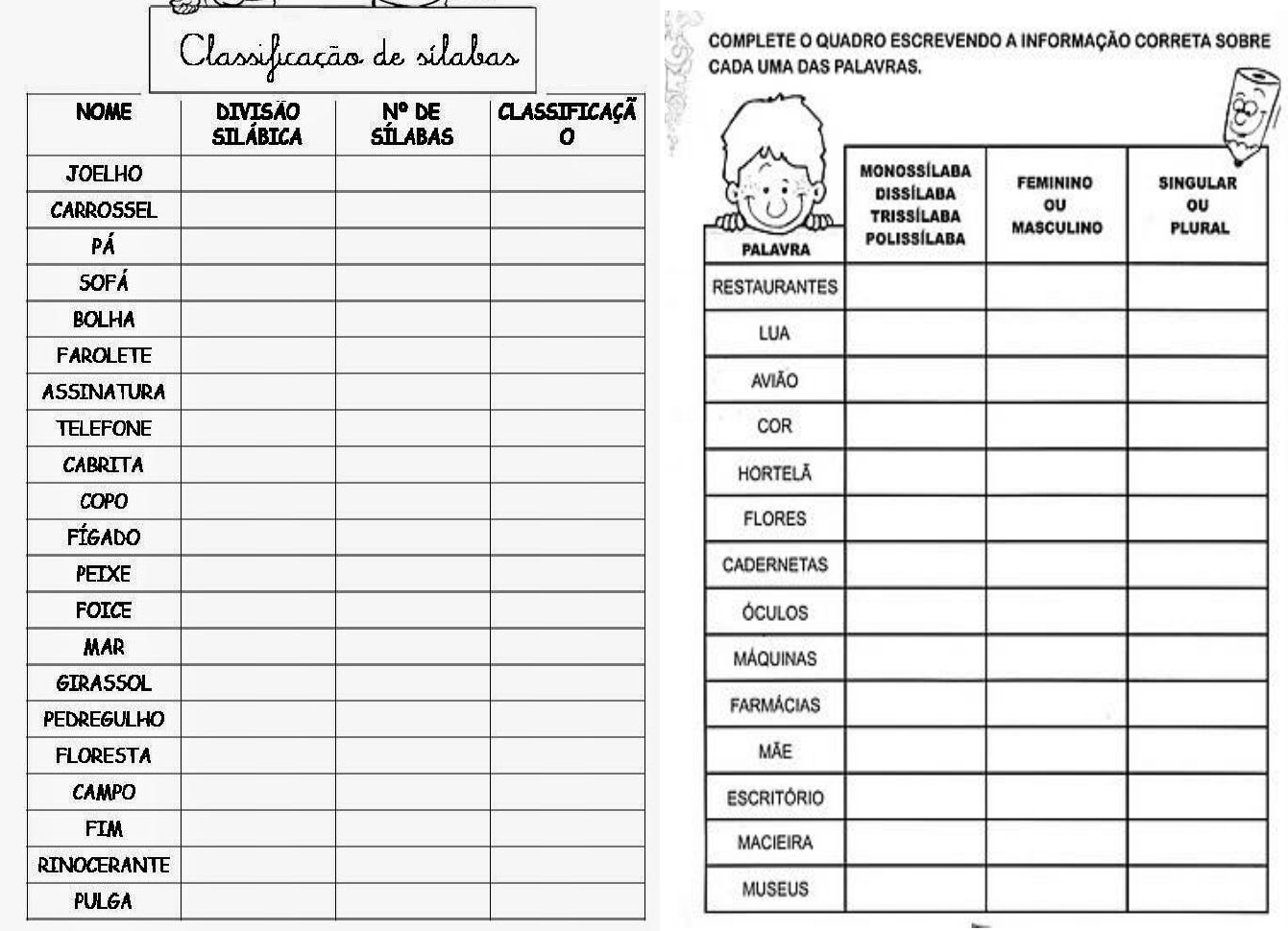 Plano De Aula Com Atividades Divisão E Classificação 48 Off