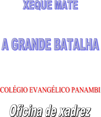 Xeque, Xeque-Mate e Afogamento! Sabe a diferença