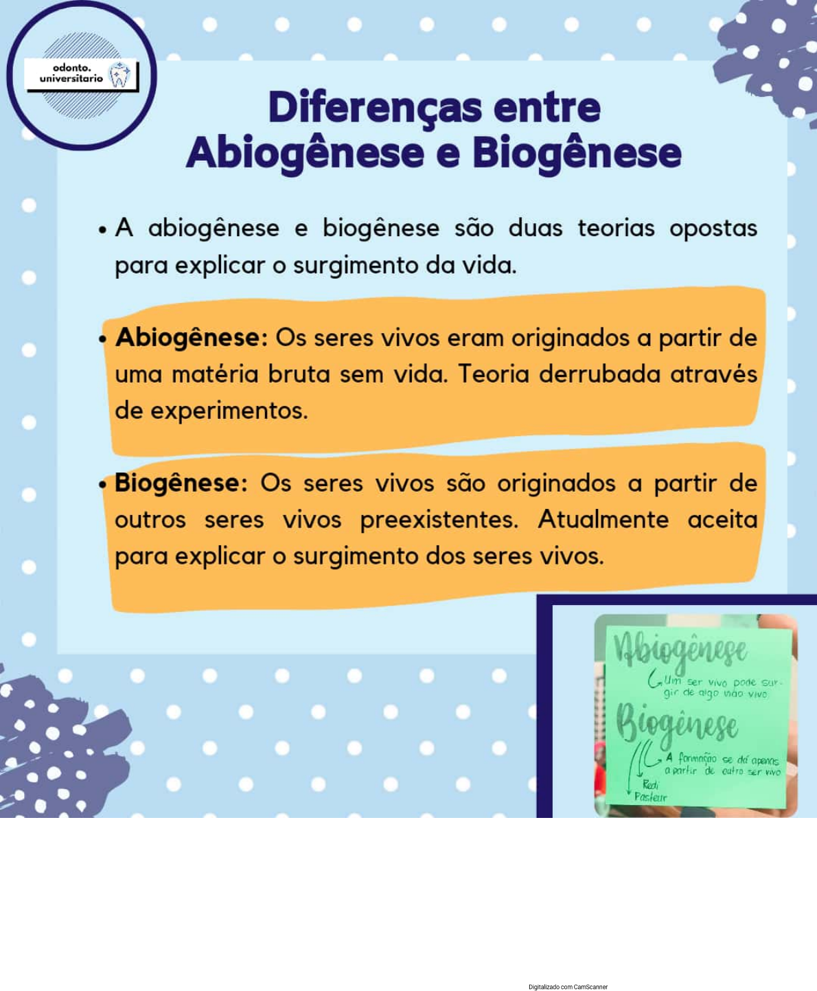 Qual A Diferença Entre Biogênese E Abiogênese - GITEDU