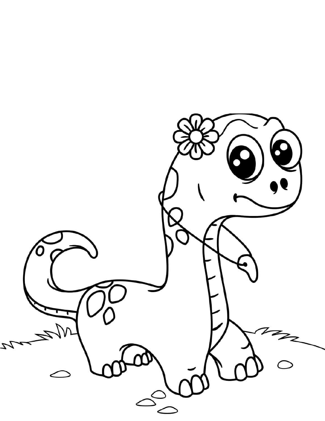 Desenho infantil para colorir - Dinossauro para colorir e imprimir -  Educação Especial