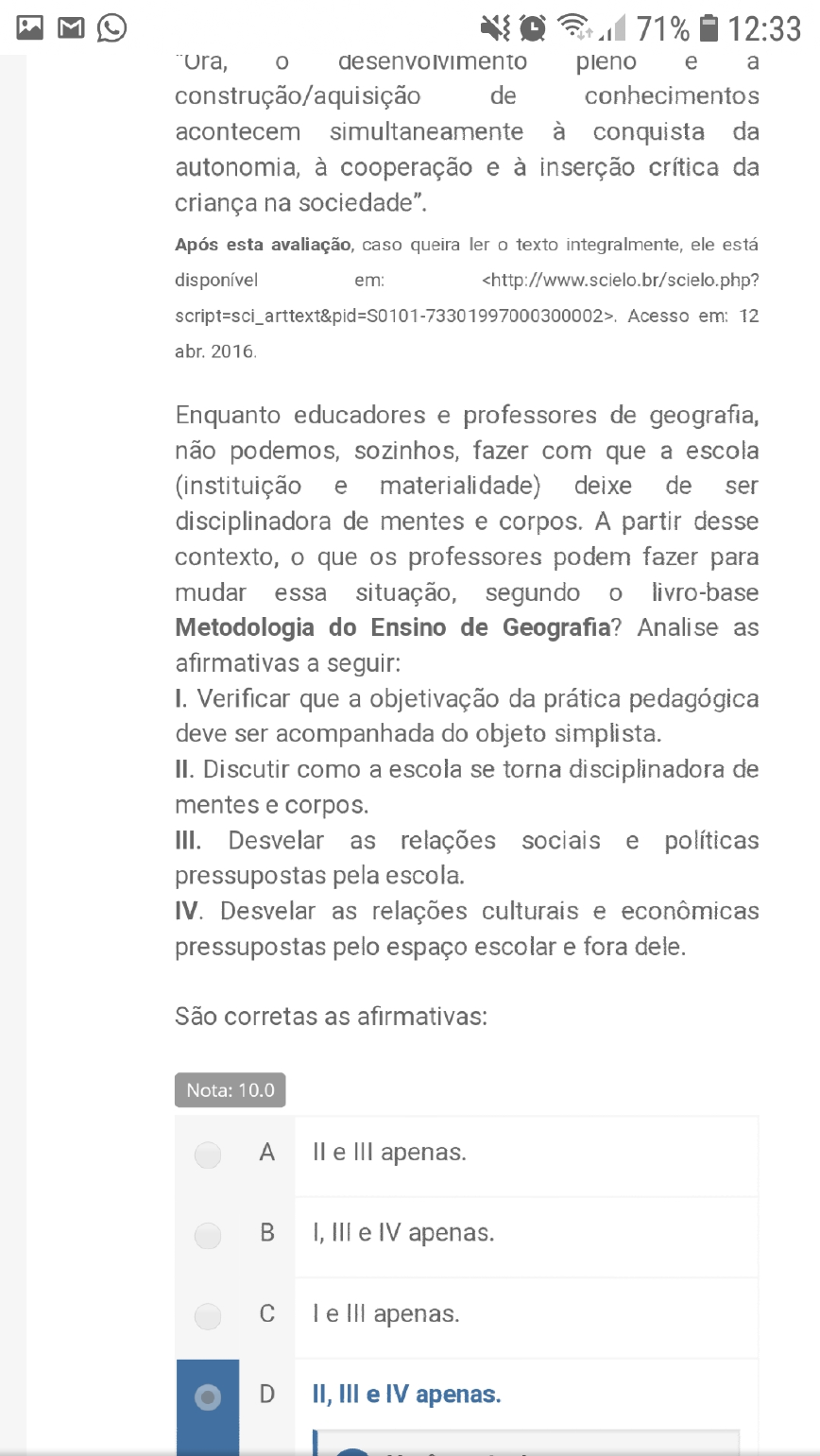 Apol Geografia De A Apol Pedagogia