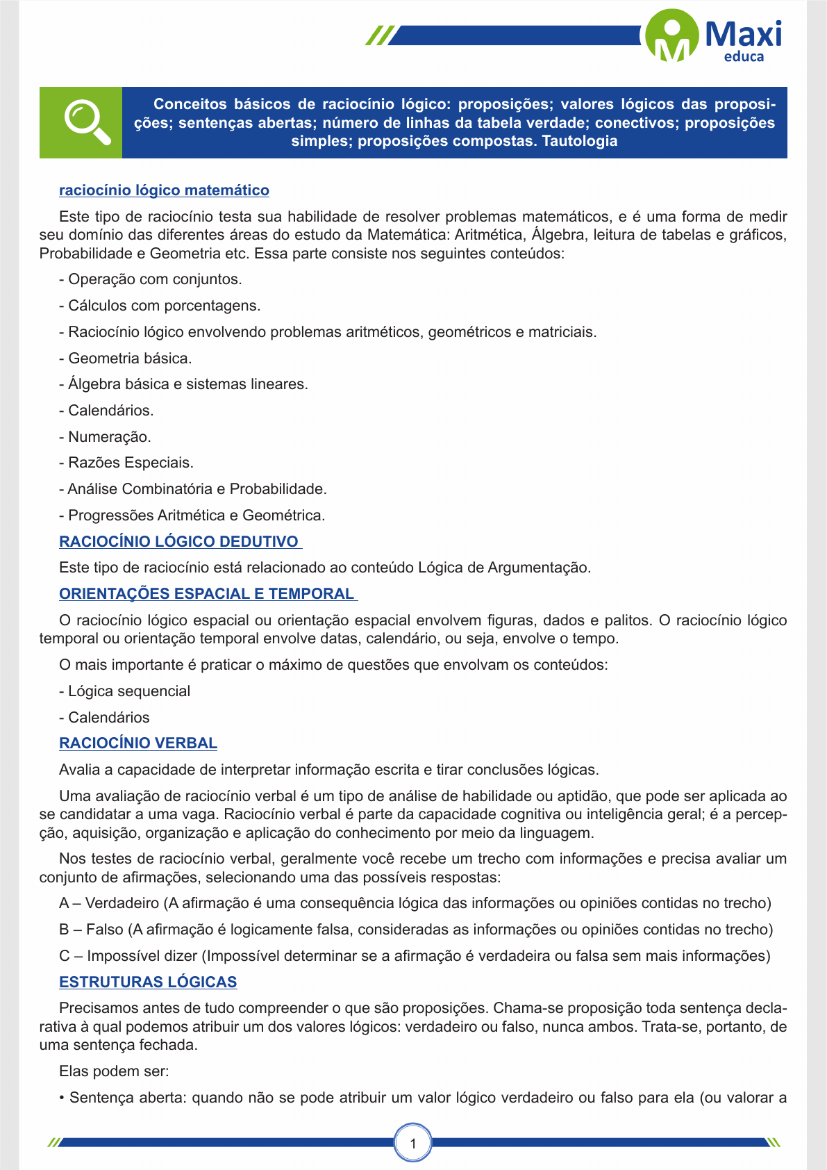 Esquema para resolver problemas de lógica