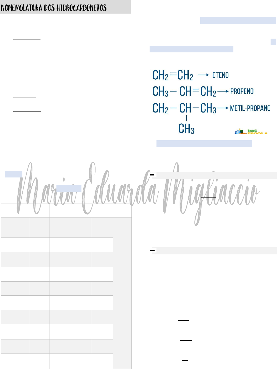 Hidrocarbonetos- Química Orgânica - Química