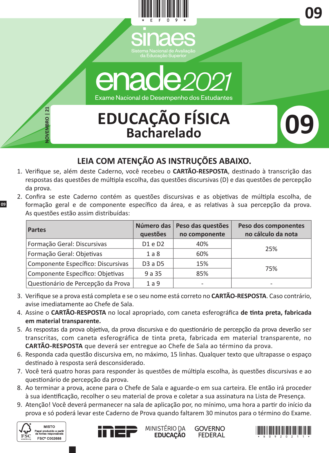 Questionário Avançado-Conhecimentos gerais: Questões e respostas