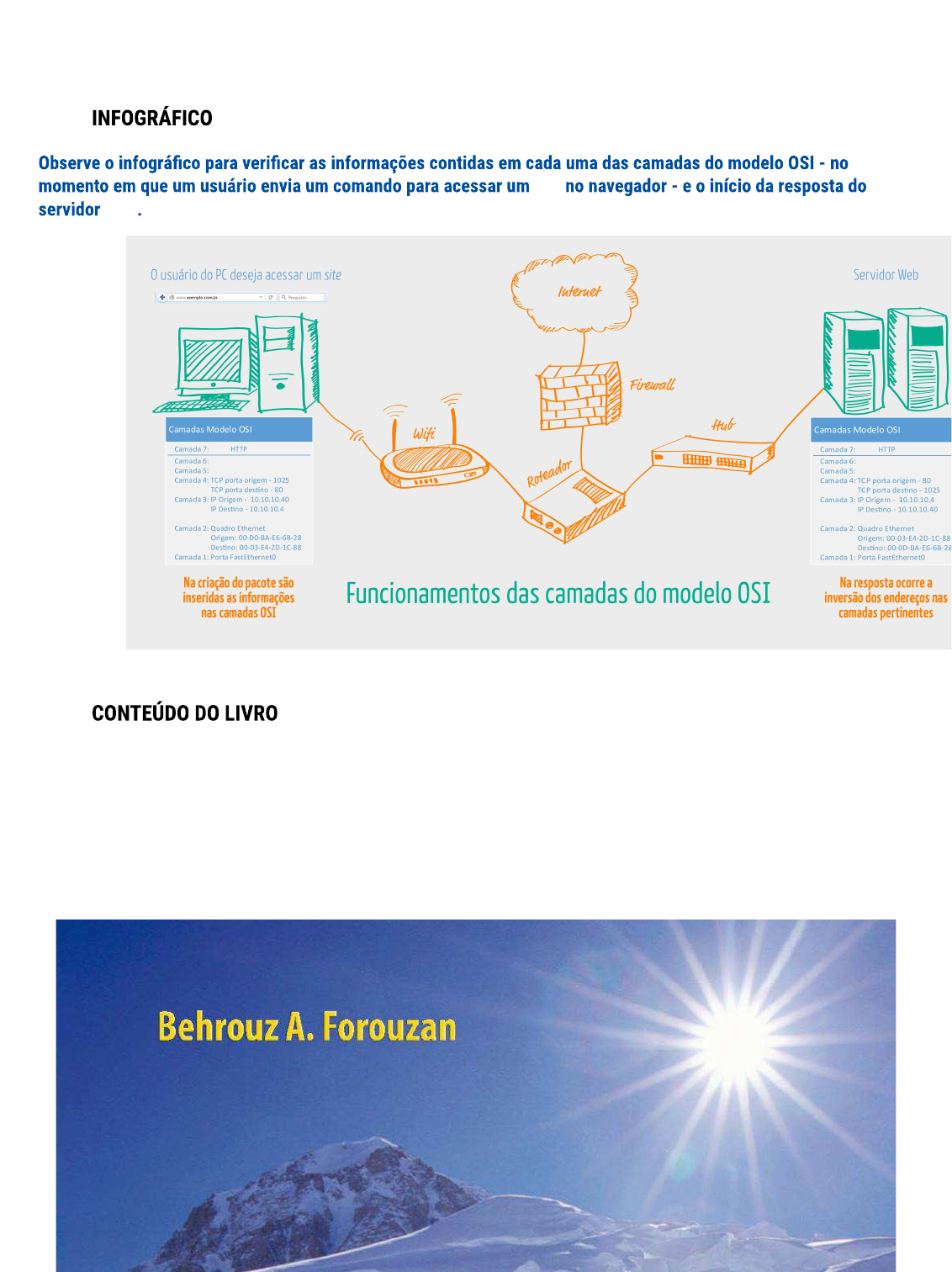 Unidade de Aprendizado4 Modelos de Referencia para Redes de Computadores -  Redes de Computadores