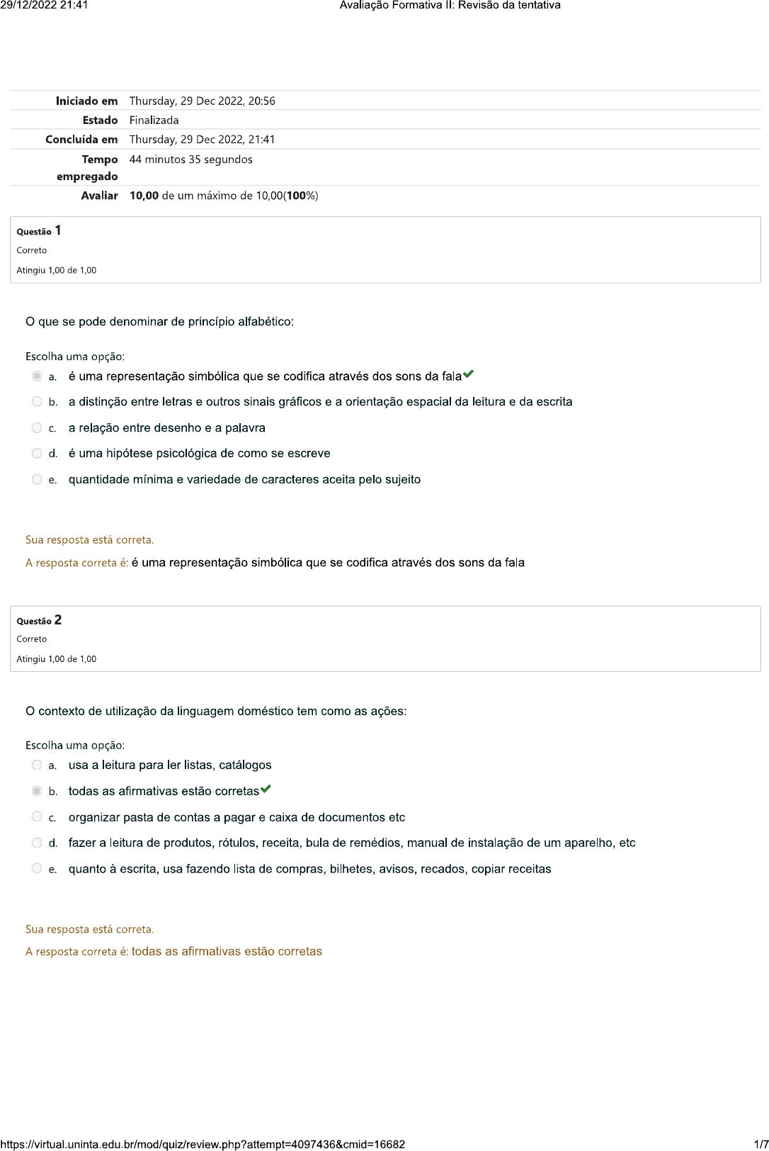 Avaliação formativa II Fundamentos metodologicos e práticas de alfabetização Fundamentos