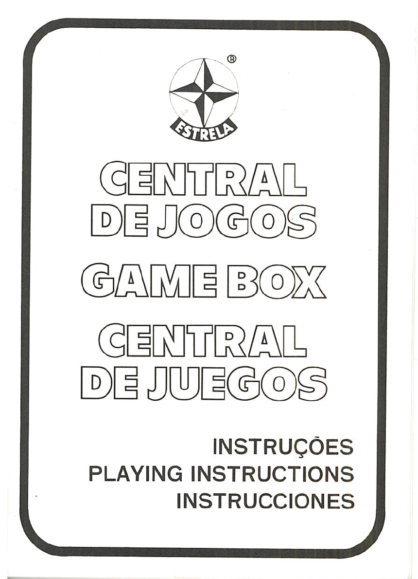 Manual de instruções e jogo Passe e repasse (A), Jogo da memória
