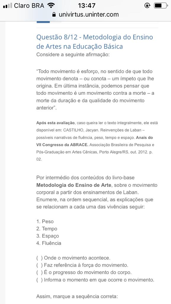 APol Metodologia Do Ensino De Artes Na Educação Basica - Metodologia Do ...