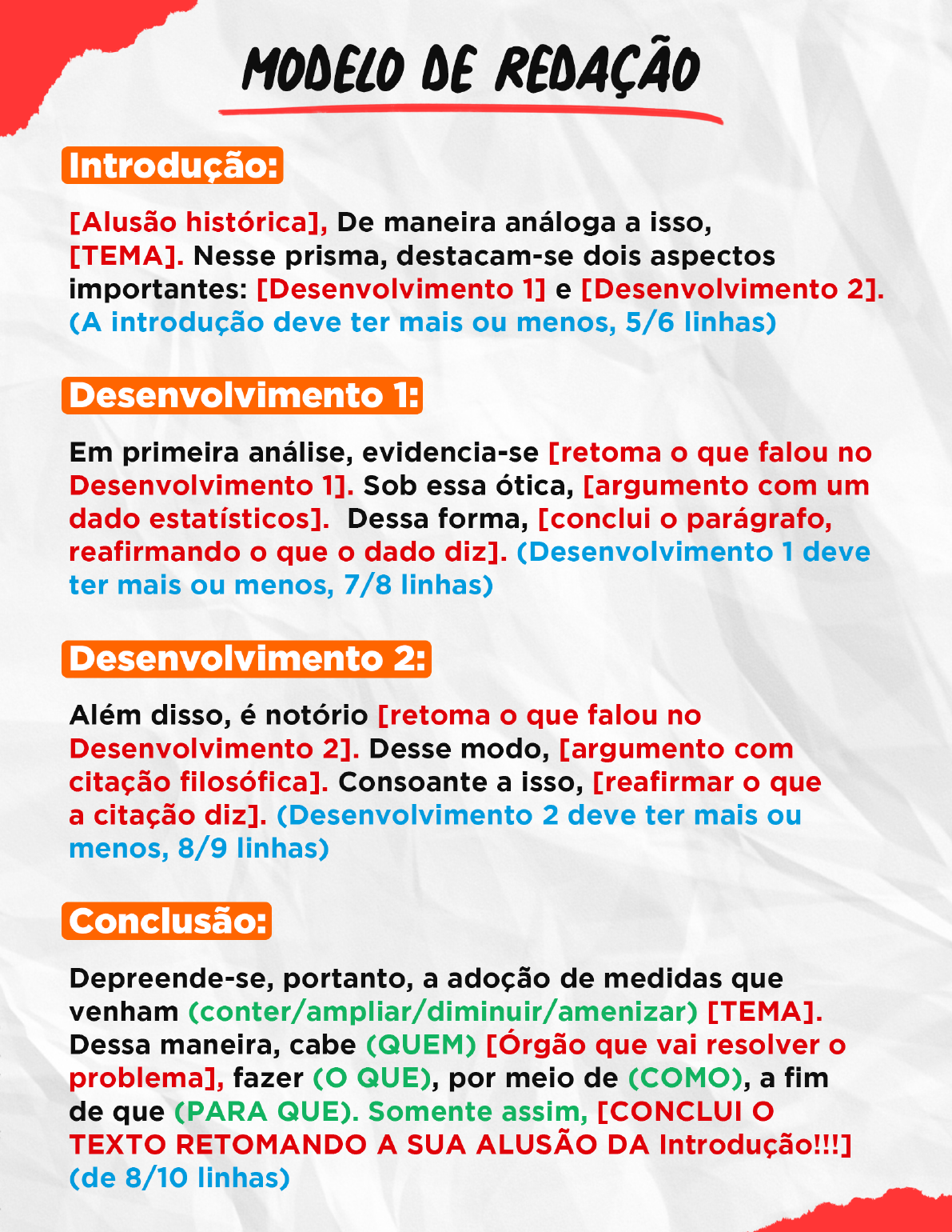 REDAÇAO MODELO ENEM VESTIBULAR - Redação