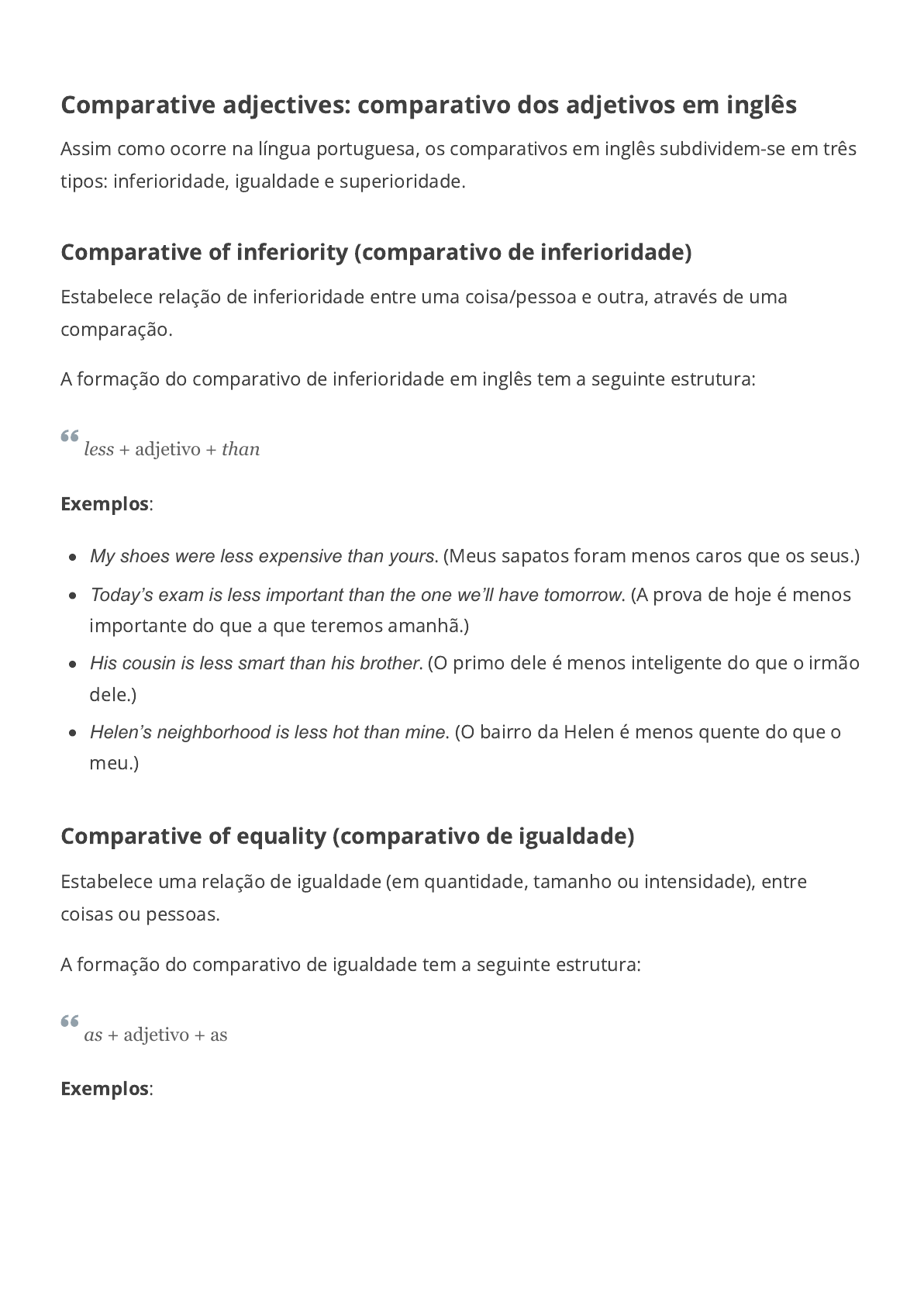 Open English - Esses são alguns dos casos de Comparativos e Superlativos  𝗶𝗿𝗿𝗲𝗴𝘂𝗹𝗮𝗿𝗲𝘀 do inglês, em que as palavras mudam completamente e  sem regra fixa! 🤯 Mas calma: 𝒊𝒕'𝒔 𝒍𝒆𝒔𝒔 𝒄𝒐𝒎𝒑𝒍𝒊𝒄𝒂𝒕𝒆𝒅  𝒕𝒉𝒂𝒏