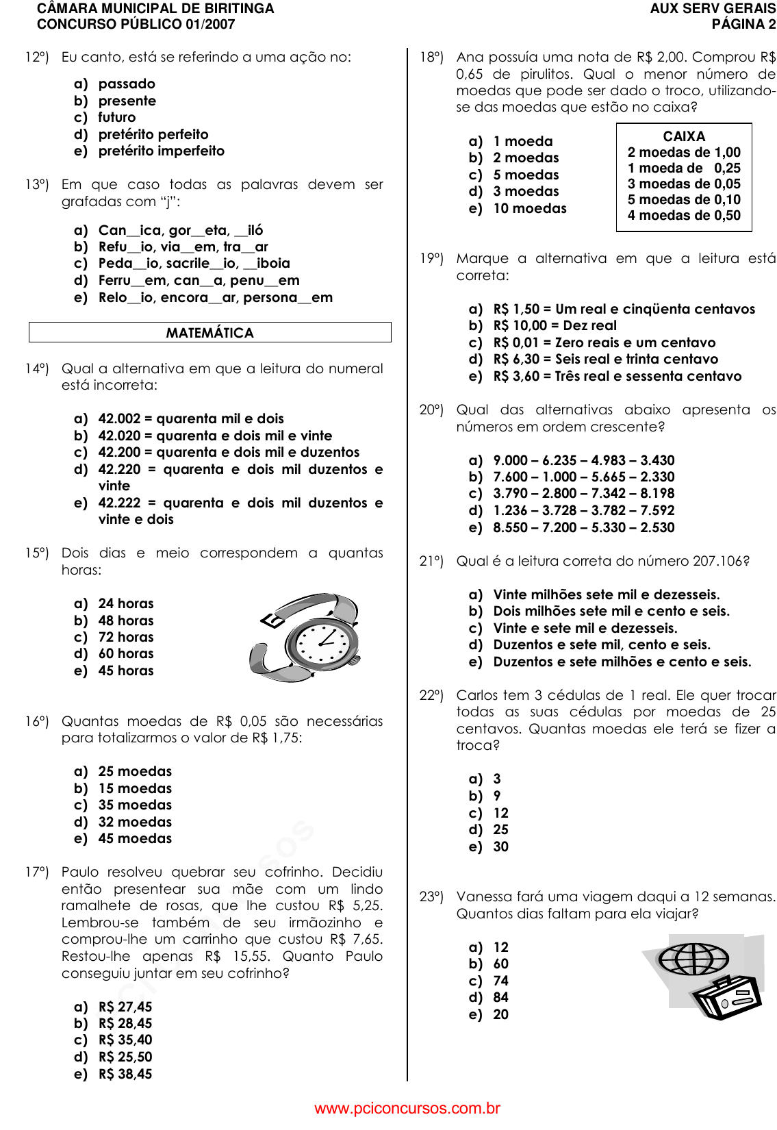 Prova SESCSE - ADVISE - 2010 - para Artífice de Manutenção - Pedreiro.pdf -  Provas de Concursos Públicos