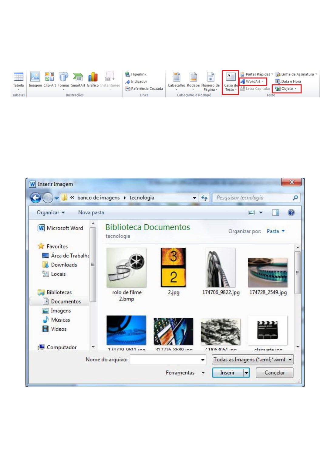 Como Inserir Numero Pequeno de Referencia em Cima da Palavra no Word 